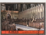 Stamps United Arab Emirates -  CATEDRAL DE WESTMINSTER