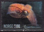 Stamps : Europe : Norway :  NORUEGA 2004 Scott 1391 Sello Vida Marina SEPIOLA ATLANTICA Usado