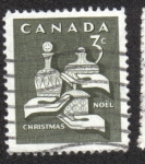 Stamps : America : Canada :  Navidad del 65