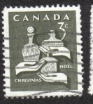 Sellos de America - Canad -  Navidad del 65