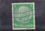 Stamps Germany -  mariscal Paul von Hindenburg