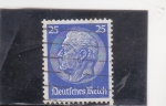 Stamps Germany -  mariscal Paul von Hindenburg