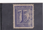 Stamps Germany -  CIFRAS