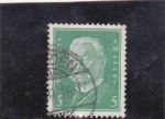 Stamps Germany -  paul von hindenburg, presidente de Alemania