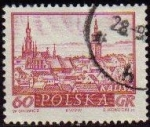 Stamps Poland -  POLONIA 1960 Michel 1193 Sello Ciudades Historicas KALISZ