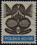 Sellos de Europa - Polonia -  POLONIA 1971 Michel 2094 Sello Arte Folklorico Yvert 1941