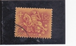 Sellos de Europa - Portugal -  CABALLERO MEDIEVAL