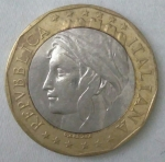 monedas de Europa - Italia -  1998 - L 1000