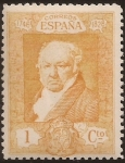 Stamps Spain -  Retrato de Goya  1930  1 cent