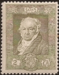 Stamps Spain -  Retrato de Goya  1930 2 cénts