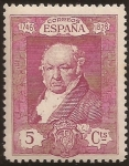 Stamps Spain -  Retrato de Goya  1930  5 cents