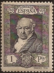 Stamps Spain -  Retrato de Goya  1930  1 pta