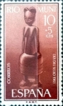 Stamps Equatorial Guinea -  rio muni - 25 - Estatuilla indígena