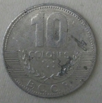 monedas de America - Costa Rica -  2005 - 10 colones