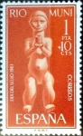 Stamps Equatorial Guinea -  rio muni- 28 - Estatuilla