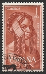 Stamps Equatorial Guinea -  rio muni - 31 - Peinado indígena