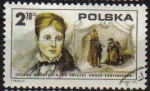 Stamps Poland -  POLONIA 1975 Michel 2402 Sello Bicentenario Americano Yvert 2240 Actriz Helena Modrzejewska