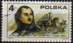 Sellos de Europa - Polonia -  POLONIA 1975 Michel 2403 Sello Bicentenario Americano Yvert 2241 General Kazimierz Pulaski