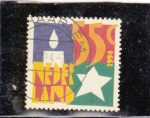 Stamps Netherlands -  ILUSTRACIÓN NAVIDEÑA
