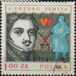 Stamps Poland -  POLONIA 1978 Michel 2592 Sello Dramaturgo A. Fredo Zemsta Yvert2408