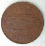 monedas de Europa - Irlanda -  1982 - 2 p