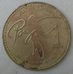 monedas de America - Guatemala -  2001 - 1 quentzal
