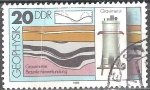 Stamps Germany -  Geofísica, Gravimetría, Gravímetro (DDR). 