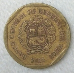 monedas de America - Per� -  2004 - 10 centimos