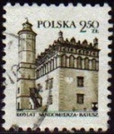 Stamps Poland -  POLONIA 1980 Michel 2705 Sello Castillos Milenium Sandomierz