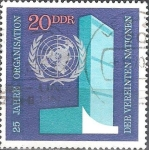 Stamps Germany -  25 años Naciones Unidas (ONU).