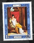Stamps United Arab Emirates -  AJMAN - Pintura de Francois Pascal