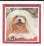 Stamps Equatorial Guinea -  PERRO DE RAZA- LHASA APSO