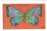 Stamps Equatorial Guinea -  MARIPOSA