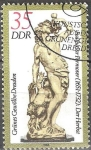 Stamps Germany -  Arte de la bóveda verde de Dresde (DDR).