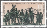 Stamps Germany -  30 años monumento conmemorativo Buchenwald (DDR).
