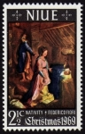 Stamps : Oceania : New_Zealand :  COL-NIUE - NATIVIDAD - FEDERICO FIORI