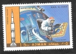 Sellos de Asia - Emiratos �rabes Unidos -  Ajman 115 - Programa Apolo 9