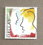 Stamps Greece -  Rostro