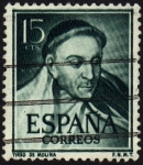 Stamps Spain -  INT-LITERATOS-TIRSO DE MOLINA