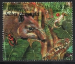 Stamps Mexico -  SELVA  HÚMEDA.  TAPIR, CHINCHE, RANA ARBOLEDA, ORIPACHE, HORMIGA.