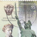 Sellos de Europa - Alemania -  2000 AÑOS DE LA BATALLA DE VARUSSCHLACHT