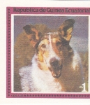 Stamps Equatorial Guinea -  PERRO DE RAZA- COLLIE