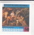 Stamps Equatorial Guinea -  PINTURAS FAMOSAS DESNUDOS-RUBENS