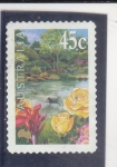 Stamps Australia -  FLORES-