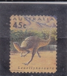 Sellos de Oceania - Australia -  LEAELLYNASAURA