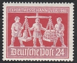 Stamps Germany -  Ocupación interaliada - 57 - Feria de Hannover