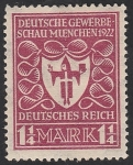 Stamps Germany -  Reich - 214 - Exposición industrial en Munich