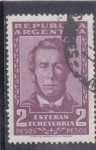 Stamps Argentina -  ESTEBAN ECHEVERRIA