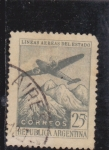 Stamps Argentina -  AVIÓN