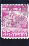 Stamps : America : Venezuela :  OFICINA PRINCIPAL DE CORREOS-CARACAS